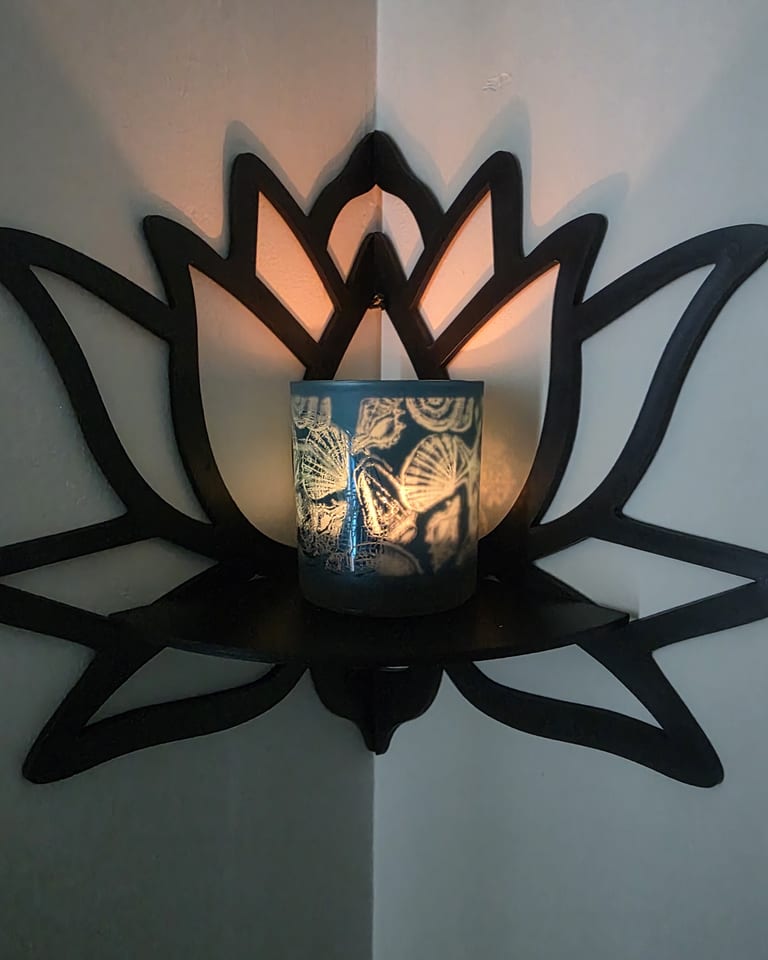 Detail van de ruimte